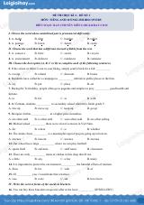 Đề thi học kì 2 Tiếng Anh 10 English Discovery - Đề số 1